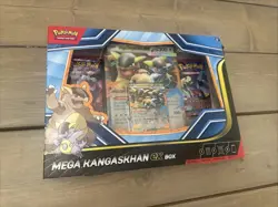 Mega Kangaskhan ex Box Pokemon Opened Box Please Read Description - Image 1