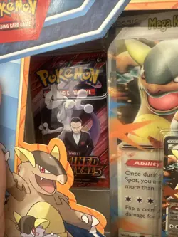 Mega Kangaskhan ex Box Pokemon Opened Box Please Read Description - Image 4