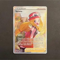 Pokemon Serena 193/195 Full Art Trainer Silver Tempest Ultra Rare NM - Image 1