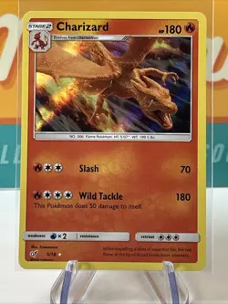 Charizard #5 Holo Rare Pokemon TCG 2019 Detective Pikachu NM Near Mint - Image 3