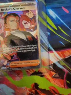 2025 Pokemon S&V Destined Rivals Team Rocket's Giovanni Secret Rare 238/182 NM - Image 3