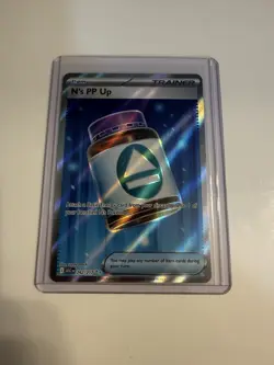 Pokemon N’s PP Up Full Art Trainer Ultra Rare Holo NM 🔥✨ - Image 1