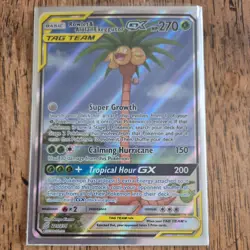 Pokemon TCG Rowlet & Alolan Exeggutor Tag Team Alt Art - Image 1