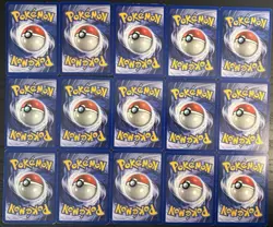 Pokemon WOTC Vintage Lot 15 Jungle Set 1999 Non Holo LP-MP - Image 2