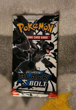 Pokemon TCG Black Bolt Booster Pack Scarlet And Violet - Image 1