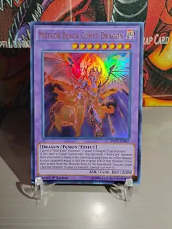 Yu-Gi-Oh! Meteor Black Comet Dragon INOV-EN041 Ultra Rare 1st Edition NM - Image 1