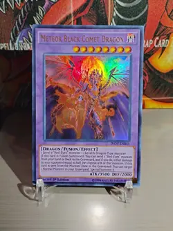 Yu-Gi-Oh! Meteor Black Comet Dragon INOV-EN041 Ultra Rare 1st Edition NM - Image 2