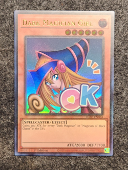 Dark Magician Girl (Stamped) Ultra Rare RA05-EN084 Yu-Gi-Oh! RARITY 5 NM - Image 1