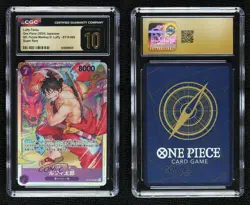 2024 One Piece Card Game: Starter Deck: PURPLE Monkey D Luffy Japanese CGC 10 - Image 3