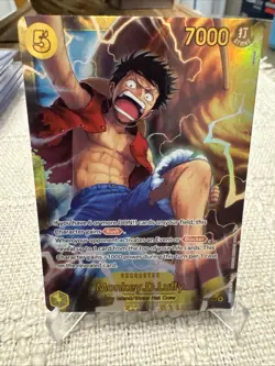 Monkey D Luffy OP15 SEC 119 Adventure On Kami’s Island ENGLISH Bell Luffy - Image 1