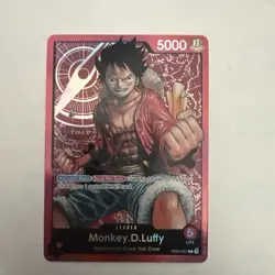 Monkey.D.Luffy ST01-001 One Piece Starter Deck 1 Straw Hat Crew Foil - Image 2