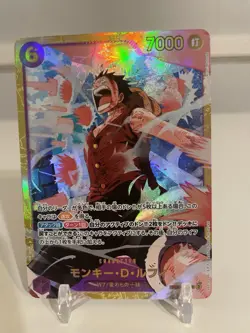 Monkey D. Luffy SEC EB02-061 Anime 25th collection One Piece TCG Japanese - Image 1