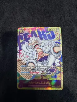 One Piece TCG OP05-119 Monkey D. Luffy Gear 5 Parallel SEC Alt Art English - Image 1