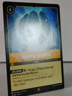 Heart of Atlantis - Rare - Into the Inklands - LORCANA - 30/204 - U Pick - Image 4