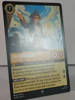 Jim Hawkins - Honorable Pirate - Azurite Sea - 25/204 - singles - Lorcana TCG - Image 3