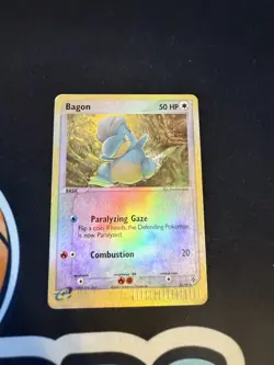 Bagon 23/97 EX Dragon Reverse Holo Pokemon Card - Image 1