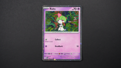 Ralts 058/132 Holo Double Swirl Pokemon Card 2x Holo Swirls NM/M - Image 1