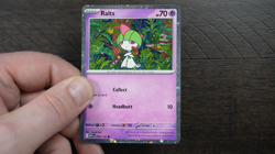 Ralts 058/132 Holo Double Swirl Pokemon Card 2x Holo Swirls NM/M - Image 3