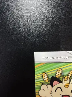 Pokemon #52 Meowth Card HV9 Heroes & Villains Topps TV Animation Series 3 - Image 3