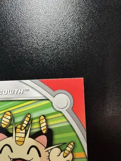 Pokemon #52 Meowth Card HV9 Heroes & Villains Topps TV Animation Series 3 - Image 4