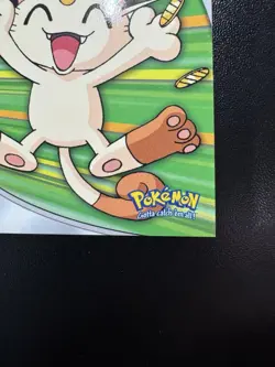 Pokemon #52 Meowth Card HV9 Heroes & Villains Topps TV Animation Series 3 - Image 5