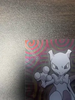Super Clean 2000 Topps Pokemon TV Animation foil #150 Mewtwo Card - Image 2