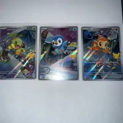 Pokemon new First Partner Promo Cards Lot Of 3 - Image 1