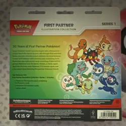 Pokemon First Partner Illustration Series 1 Promo Cards & Booster Packs - Image 2