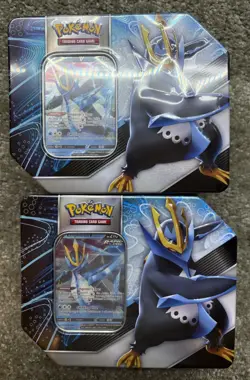 Lot Of 2 Pokemon Empoleon V Strikers Tin Factory Sealed 5 820650809552 - Image 1