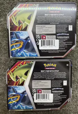 Lot Of 2 Pokemon Empoleon V Strikers Tin Factory Sealed 5 820650809552 - Image 2
