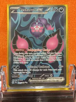 Pokemon TCG Pecharunt EX Ultra Rare Shrouded Fable Card 085/064 - Image 1
