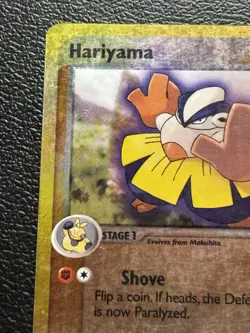 Hariyama 33/109 - ex ruby & sapphire - Reverse Holo Pokemon Card - MP - Image 3