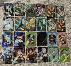 Genshin Impact Classic Of Mountains And River Anime 55 Card Lot CCG Fresh Pulls! - Image 2