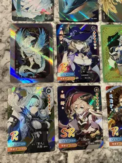 Genshin Impact Classic Of Mountains And River Anime 55 Card Lot CCG Fresh Pulls! - Image 3