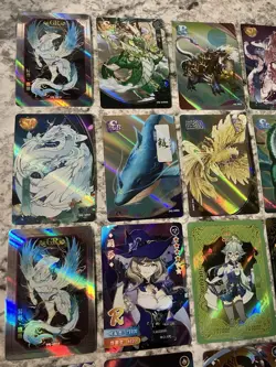 Genshin Impact Classic Of Mountains And River Anime 55 Card Lot CCG Fresh Pulls! - Image 4