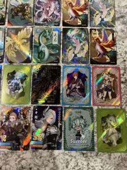 Genshin Impact Classic Of Mountains And River Anime 55 Card Lot CCG Fresh Pulls! - Image 5
