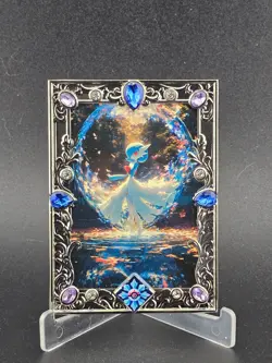 Gardevoir Metal Diamond Card 5/19 | Serialized Pokemon Fan Art Collectible - Image 1