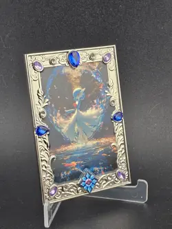Gardevoir Metal Diamond Card 5/19 | Serialized Pokemon Fan Art Collectible - Image 3