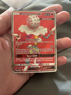 Full Art Blacephalon GX Lost Thunder 199/214 NM Pokemon Trading Card Game TCG - Image 5