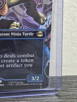 Donatello, Gadget Master- 212 -MTG: Teenage Mutant Ninja Turtles Borderless Foil - Image 4