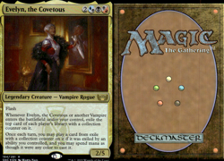 Magic the Gathering -MTG-Evelyn, the Covetous Foil - Image 1