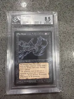 MTG The Abyss Legends Magic the Gathering English Edition - Beckett 8.5 - Image 1