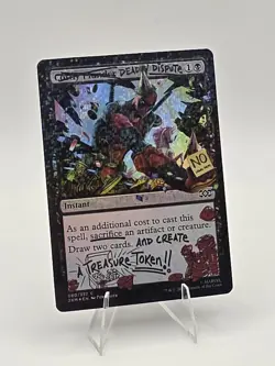 MTG Secret Lair x Deadpool Deadly Dispute Party Foil - Image 1