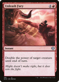 Unleash Fury [Starter Commander Decks] Magic MTG - Image 1