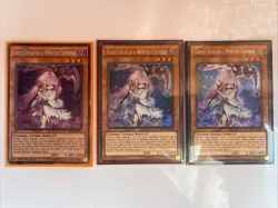 Yugioh Ghost Reaper Winter Cherries - SHVI-EN040 - Secret Rare - 1st Ed NM x3 - Image 1