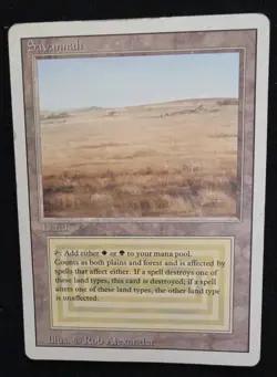 MTG DUAL LAND - Savannah Revised (LP/MP) - Image 1