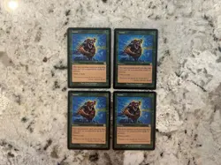 Mtg Insist x4 - Magic the Gathering Insist Lp-Played - Image 1