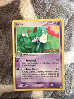 Pokemon Kirlia 32/101 Dragon Frontiers Uncommon Reverse Holo 70 HP TCG Card - Image 1