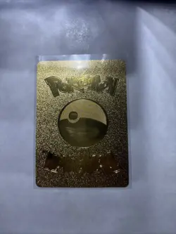 Pokemon Gold Foil Fan Art Card PIKACHU COSPLAY Mega Rayquaza 780HP - Image 2