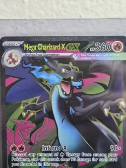 Pokemon TCG Mega Charizard X EX - Phantasmal Flames 109/094 Full art - Image 2